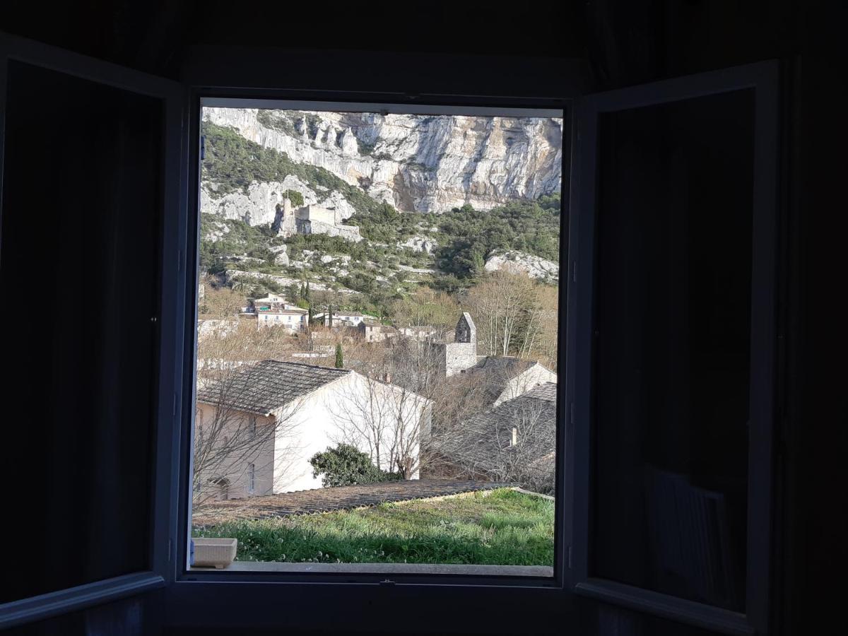 Vue Panoramique Sur Le Chateau,Montagne Et Grottes Fontaine-de-Vaucluse Zewnętrze zdjęcie